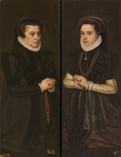 Marguerite de Parme et Marie de Portugal, épouse d