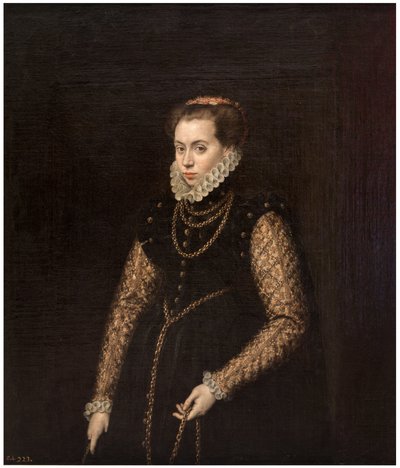 Espagnol :  La dama de las cadenas de oro Dame aux chaînes d