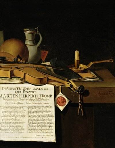 Nature morte de vanité en hommage à l