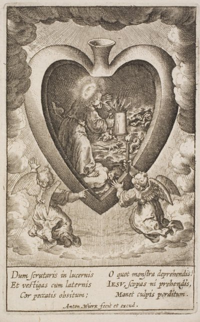 Cor Jesu amanti sacrum - Antonius Wierix