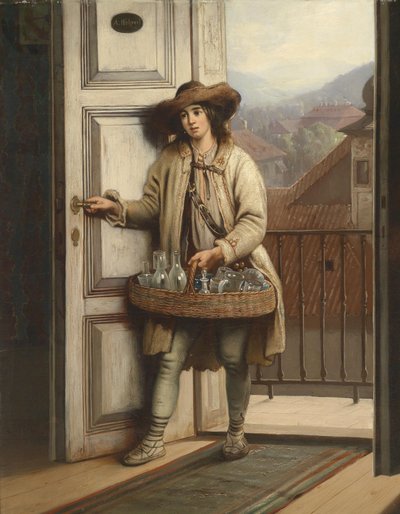 Vendeur de verre slovaque - Antonín Hölperl