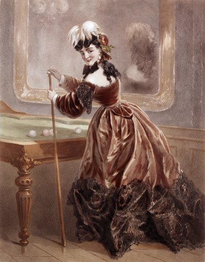Une courtisane à l