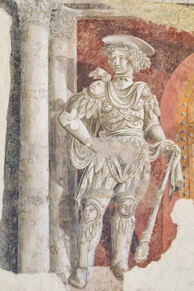 Chevalier sacré gardant la Porta Clausa - Antornio da (attr.to) Anghiari