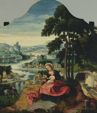 Le Repos pendant la fuite en Égypte - Antwerp Master Antwerp Master