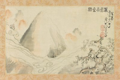 Étoile du Sud, la dispensatrice de longue vie - Aoki Mokubei
