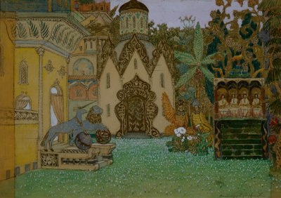Décor de scène pour l