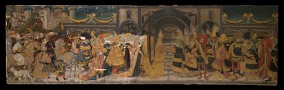 Rencontre de Salomon et de la Reine de Saba - Apollonio di Giovanni