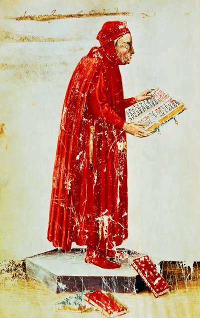 Portrait de Lino Coluccio Salutati (Stignano) - Apollonio di Giovanni di Tommaso