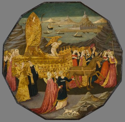 Le Triomphe de la Chasteté - Apollonio di Giovanni di Tommaso