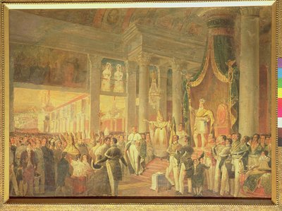 Couronnement de Dom Pedro II (1825-91) - Araujo Porto Alegre