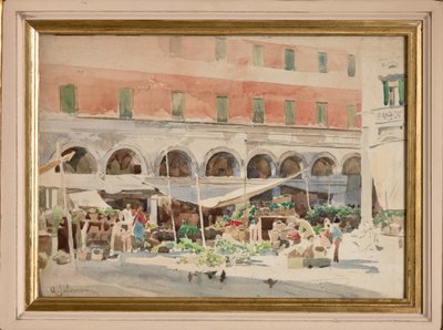 Marché aux fruits - Arcangelo Salvarani