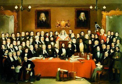 La société du juge et du jury, dans la cave à cidre - Archibald Henning