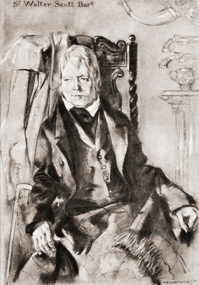 Sir Walter Scott - Archibald Standish Hartrick