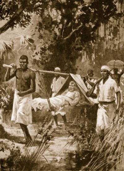 David Livingstone a continué son voyage à travers l