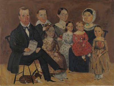 Portrait de la famille John J. Wagner - Archie Thompson