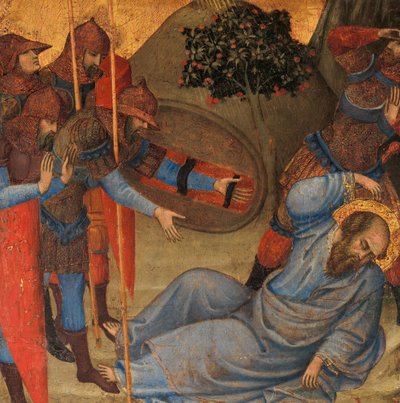 La conversion de Saint Paul - Aretino Luca Spinello or Spinelli