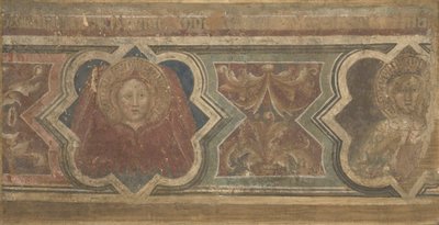 Bordure décorative, vers 1390 - Aretino Spinello