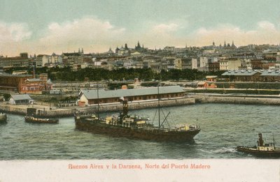Docks de Darsena, Puerto Madero, Buenos Aires, Argentine (photo en couleur) - Argentinian Photographer