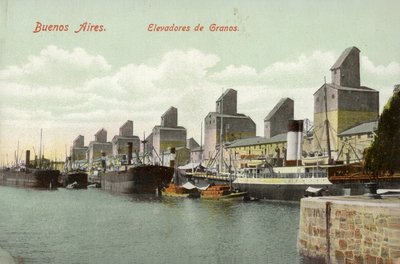 Élévateurs à grains, Buenos Aires, Argentine - Argentinian Photographer