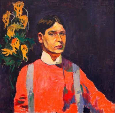 Autoportrait - Aristarch Wassiljewitsch Lentulow