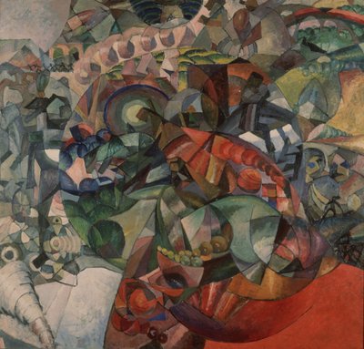 Allégorie de la guerre patriotique de 1812, 1912 - Aristarkh Vasilievic Lentulov