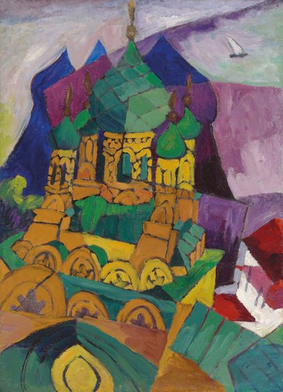 Église à Alupka - Aristarkh Vasilievic Lentulov