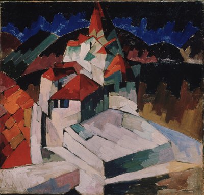 Église à Kislovodsk - Aristarkh Vasilievic Lentulov