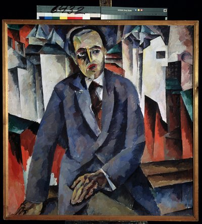 Portrait du régisseur Alexander Tairov - Aristarkh Vasilievic Lentulov