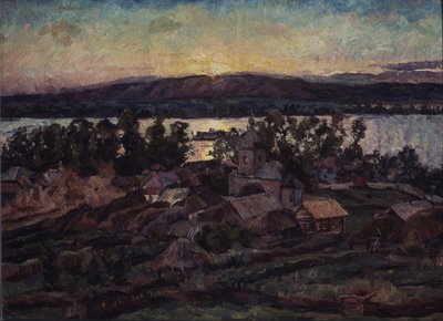Coucher de soleil, 1928 - Aristarkh Vasilievic Lentulov