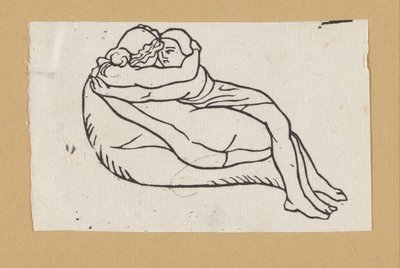 Daphnis und Chloë zusammen liegend - Aristide Maillol
