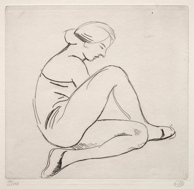 Femme Assise - Aristide Maillol