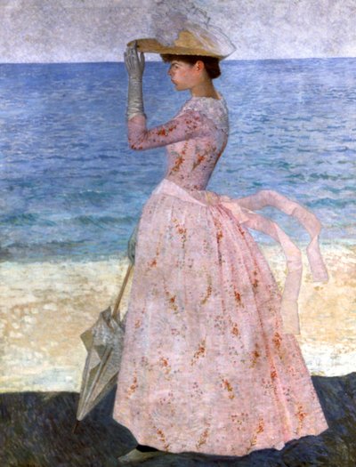 Femme avec le parapluie, 1900 - Aristide Maillol
