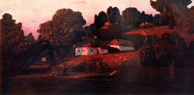 Une soirée en Ukraine, 1901, 1939 - Arkhip Ivanovich Kuindzhi