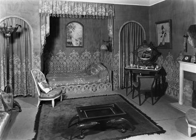 Chambre appartenant à Jeanne Lanvin (1867-1946) vers 1920-25 - Armand Albert Rateau