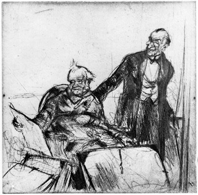 Le Collectionneur, vers 1900-1935 1924 - Armand Coussens