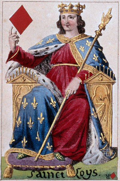 Représentation du roi Saint Louis - Armand Gustave Houbigant