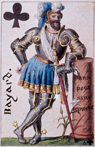 Représentation du Chevalier Pierre Terrail, Seigneur de Bayard (1476-1524) (détail) - Armand Gustave Houbigant