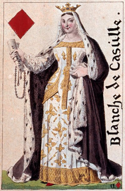 Représentation de la reine Blanche de Castille - Armand Gustave Houbigant