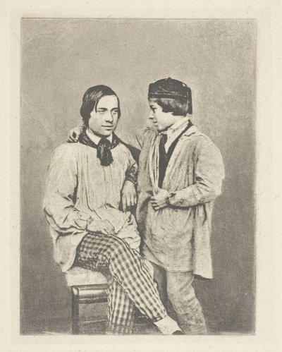 Paysan père et son fils - Armand Hippolyte Louis Fizeau