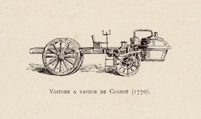 La voiture à vapeur de Cugnot - Armand Jean Heins