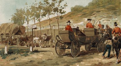 Chariot de Renaix et carrosse royal du roi Léopold Ier, Belgique, XIXe siècle - Armand Jean Heins