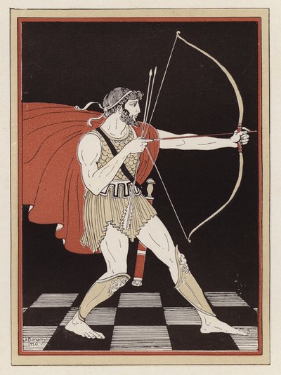 Ulysse bandant son arc - Armand Joseph Bonamy