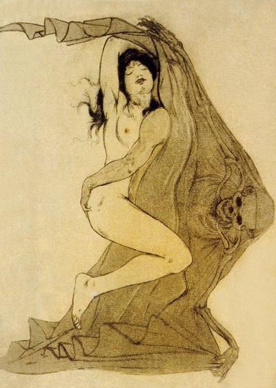 Illustration des Fleurs du Mal, poèmes de Charles Baudelaire, 1899 - Armand Rassenfosse