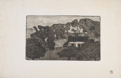 Ferme entourée d