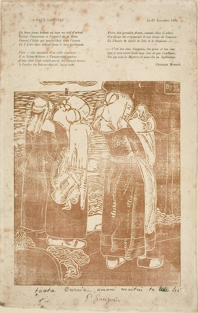 Trois femmes bretonnes avec des nourrissons - Armand Séguin