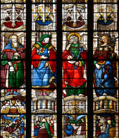 Noé, Ézéchiel, Saint Pierre, la Sibylle de l