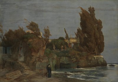 Villa au bord de la mer II - Arnold Böcklin