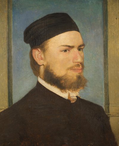 Le peintre Franz von Lenbach - Arnold Böcklin