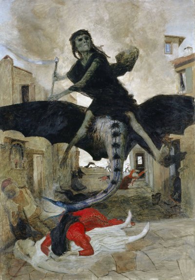 Allemand : Die Pest The Plague - Arnold Böcklin