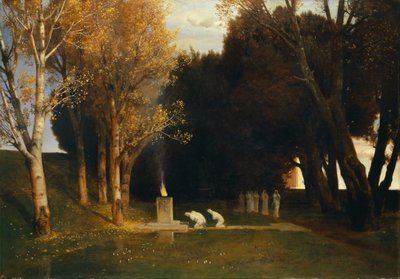 Bosquet sacré, 1882 - Arnold Böcklin